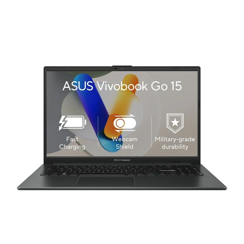 Notebook ASUS Vivobook Go 15 (15,6" FHD, Ryzen 3, 8GB RAM, 512GB SSD, Win 11) – černý
