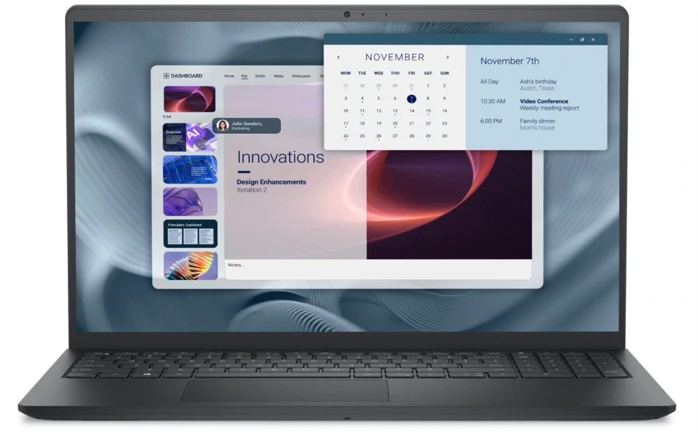 Dell Pro 15 Essential (PV15250) – notebook 15,6" | Intel Core i5, 16 GB RAM, 512 GB SSD, Windows 11 Pro