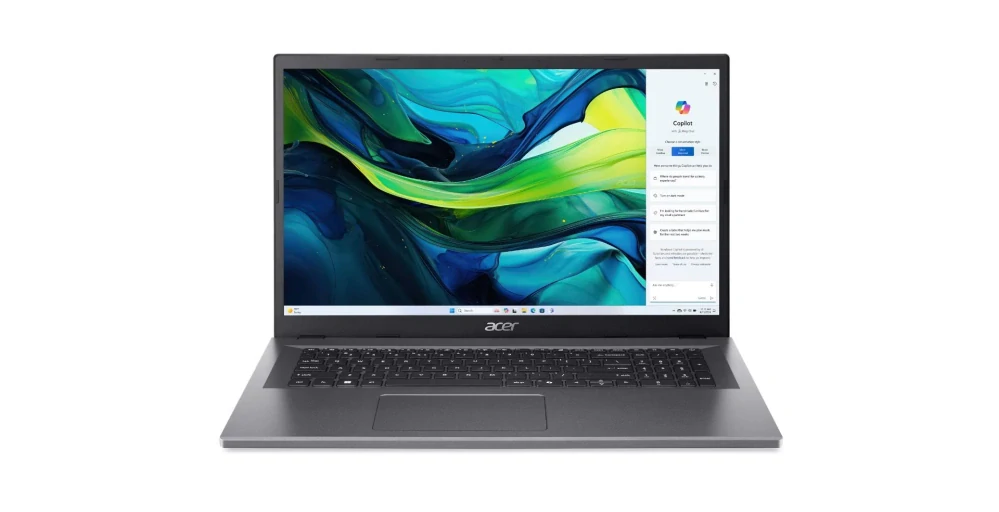Acer Aspire Go 17 – notebook 17,3" Full HD (Intel Core 3 N355 / 16 GB / 512 GB SSD / šedý)