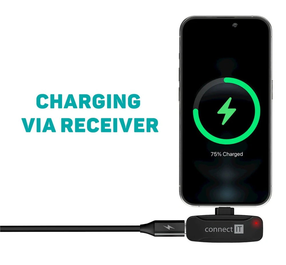 CONNECT IT Wireless Lavalier mikrofon USB-C