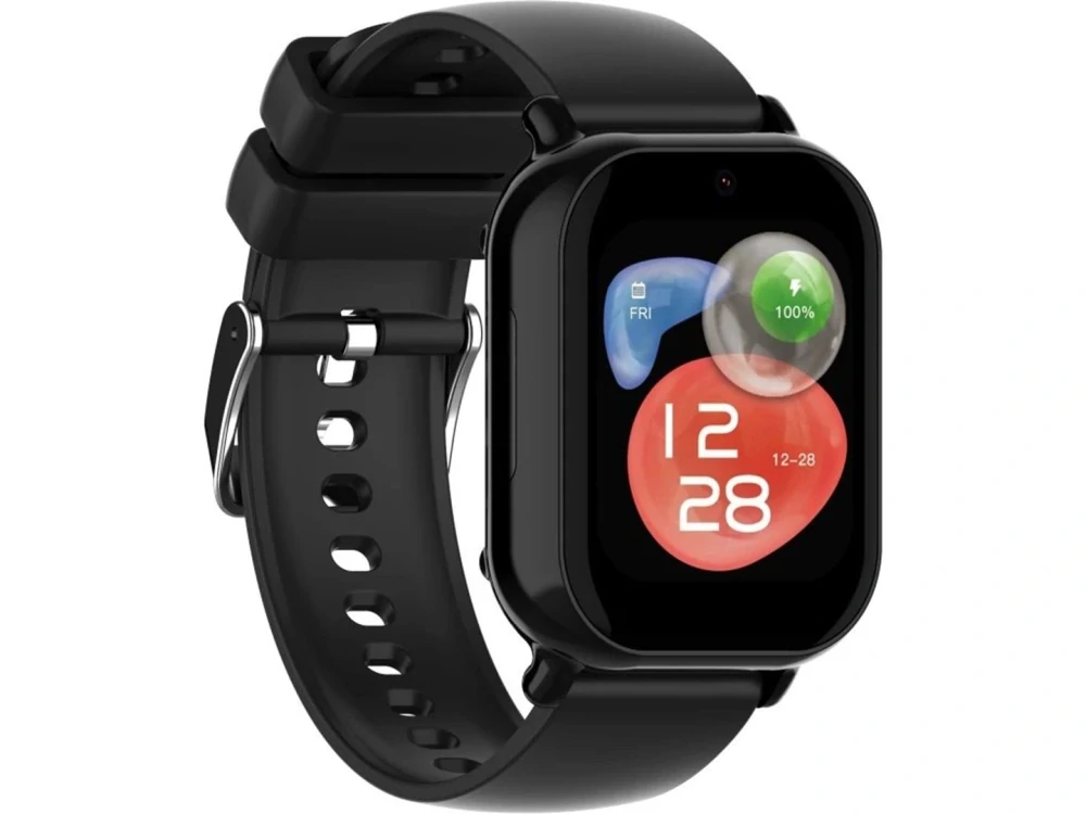 CARNEO GuardKid+ 4G Buddy – dětské GPS hodinky s videohovorem (černé)