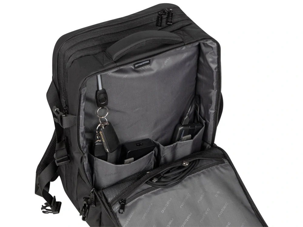 Brašna pro NB 17,3" Natec CAMEL PRO, černá