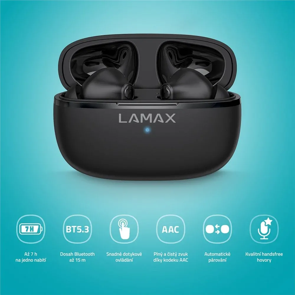 LAMAX Clips1 Play - černá (black)